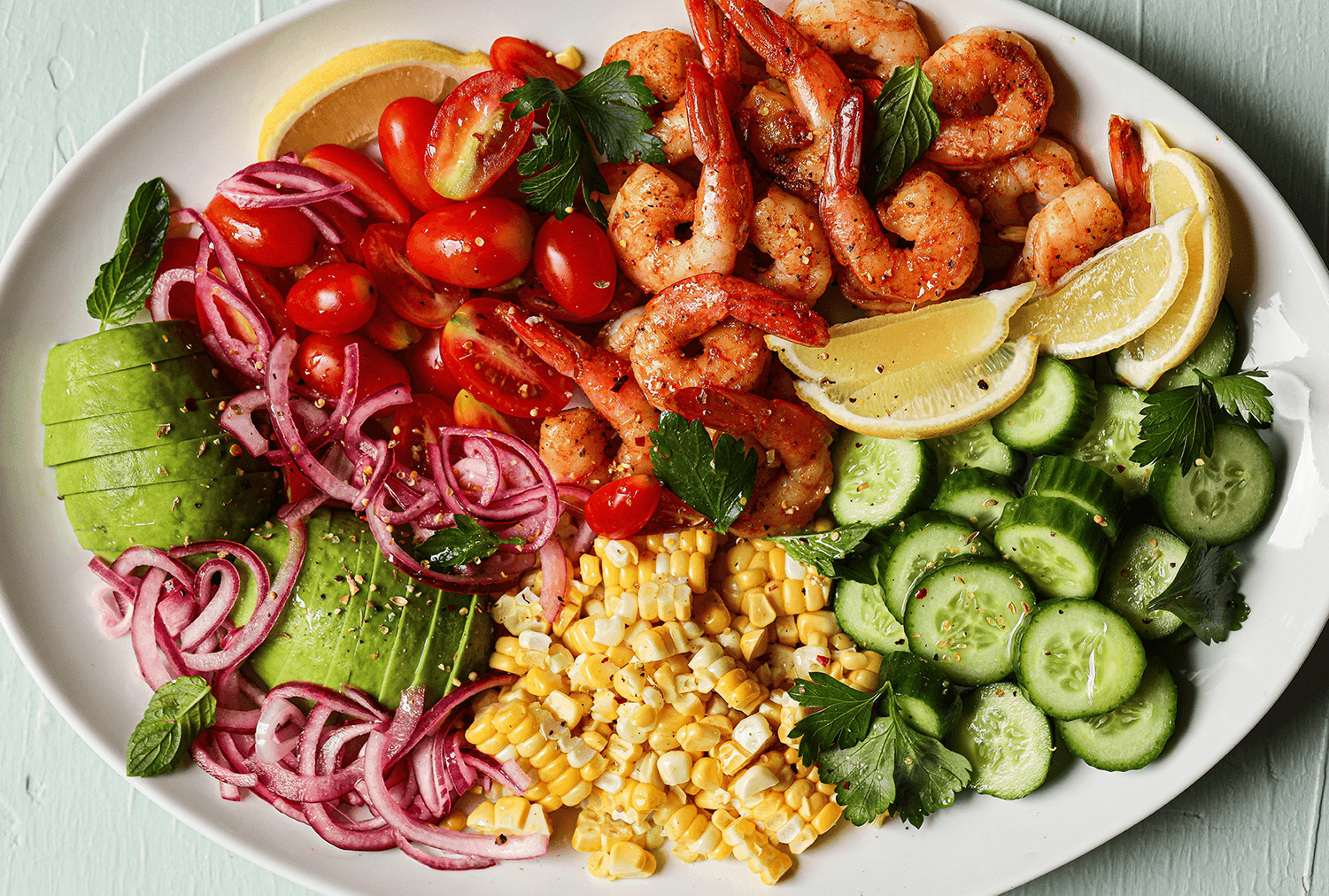 Shrimp Salad Platter | Pure Flavor®