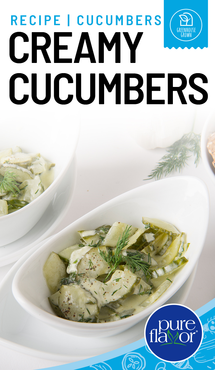 Creamy Cucumbers | Pure Flavor®