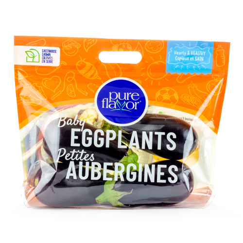Pure Flavor Purple Eggplant Bag 4 Count