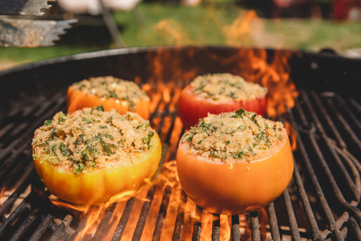 Grilled Tomato Provencal 