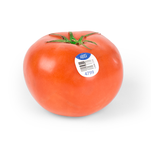 Single Beefsteak tomato PLU sticker