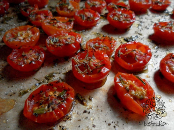 Garlic Herb Roasted Tomatoes