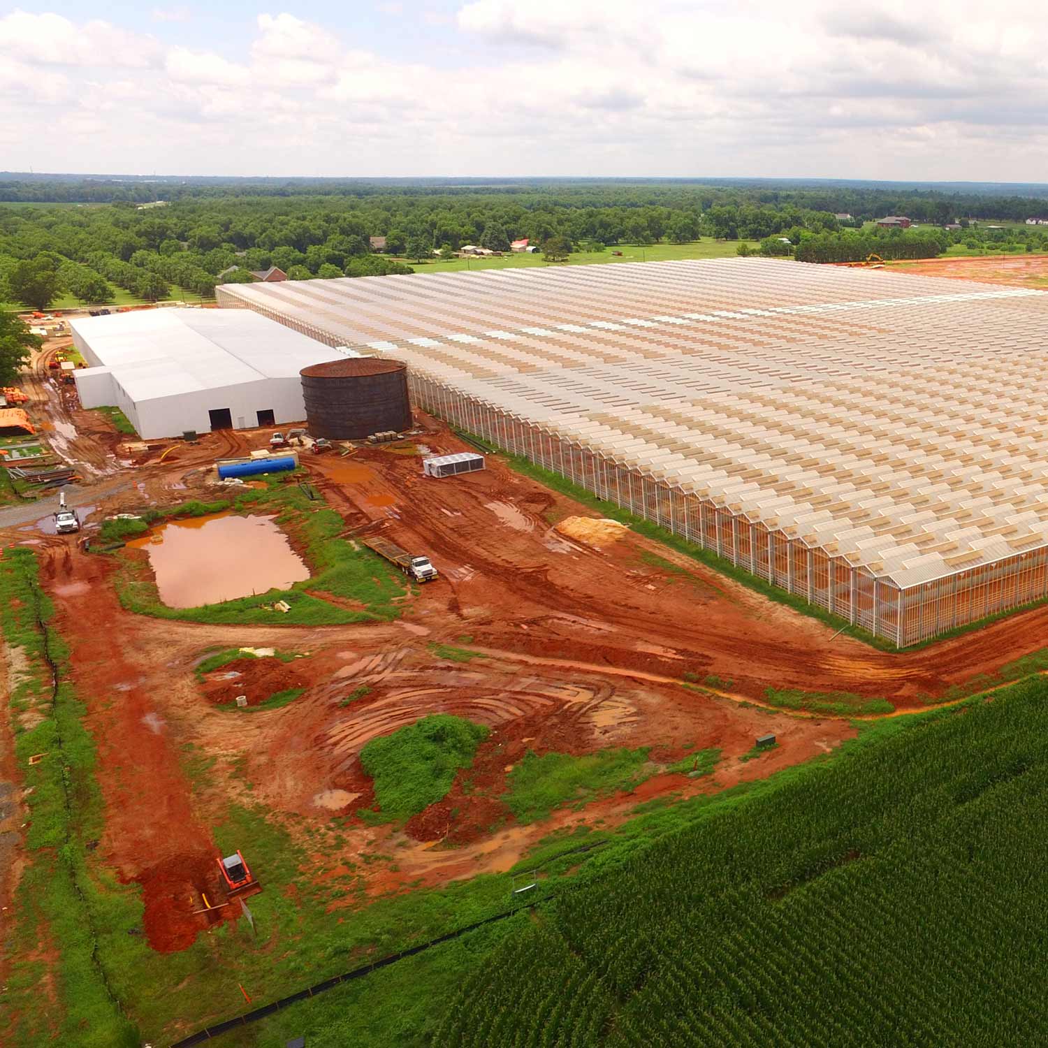 Pure Flavor® Greenhouse Facility in Fort Valley, Georgia