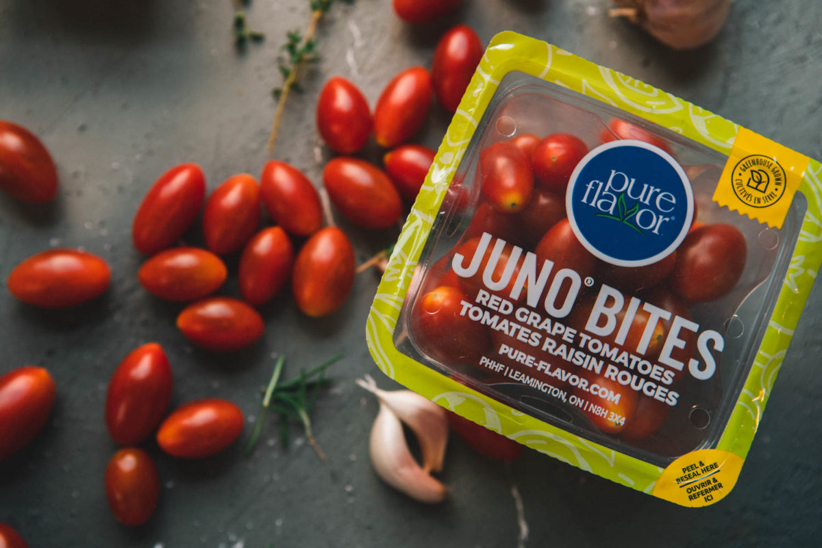 Juno Bites Tomatoes