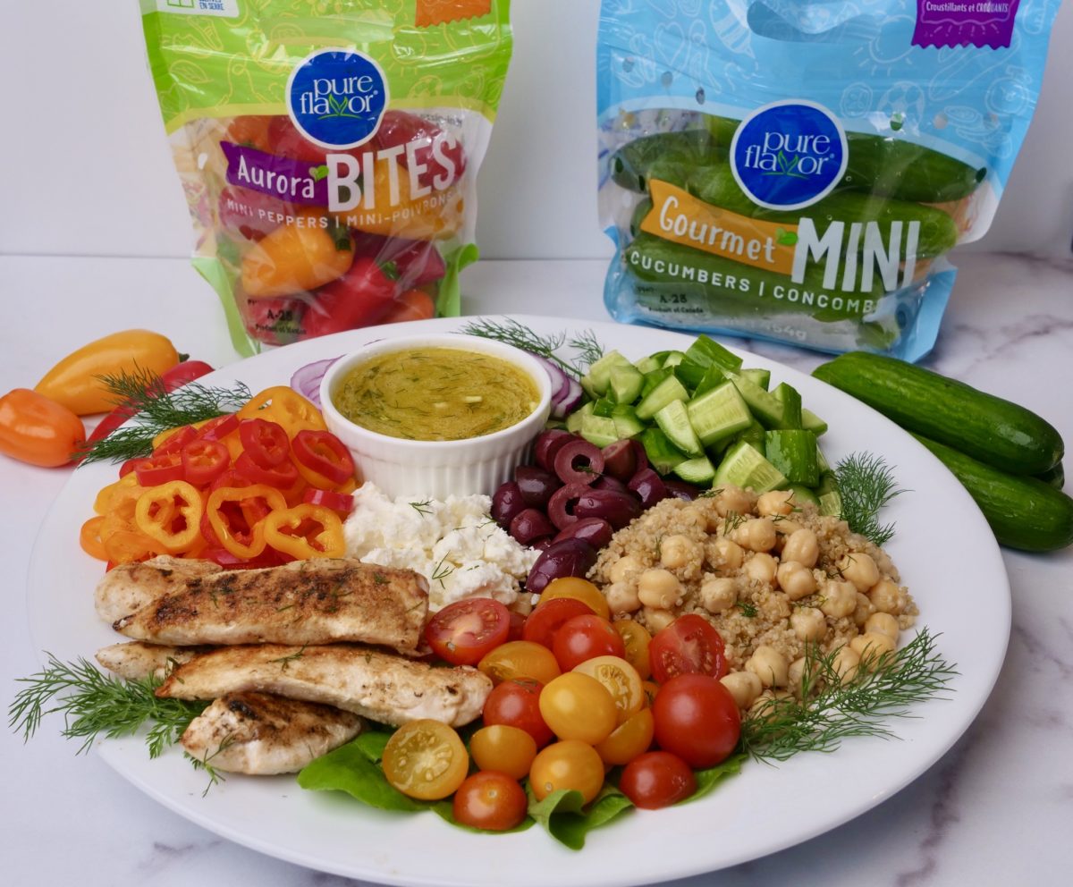 Full Chopped Greek Salad Platter