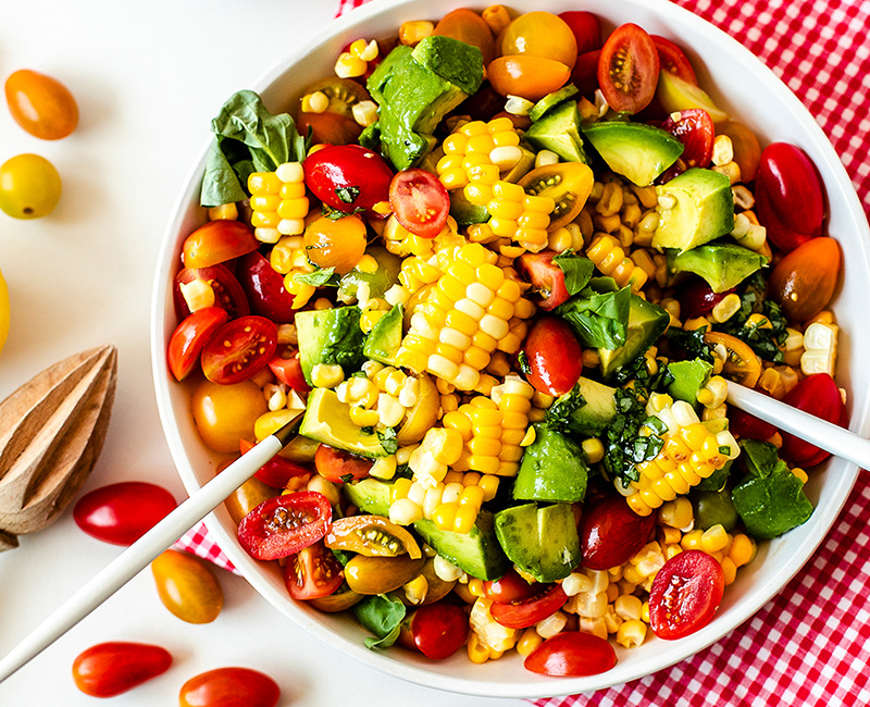 Tomato & Corn Salad