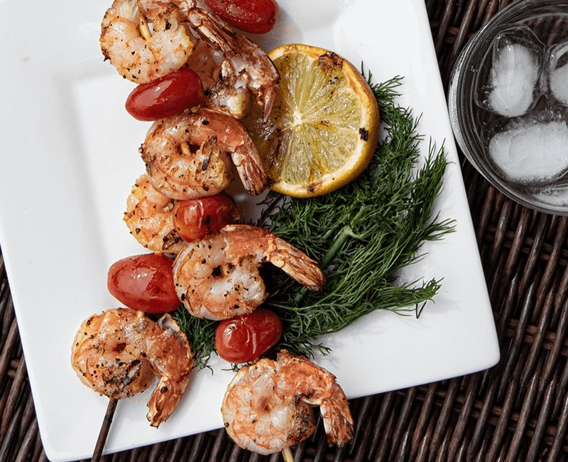 Grilled Shrimp Skewers with Juno® Bites