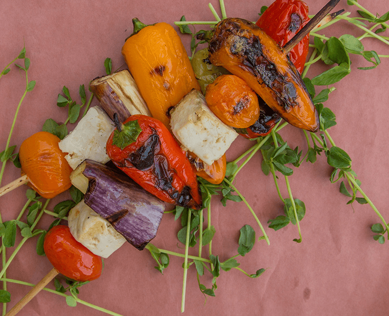 Meat & Veggie Skewers