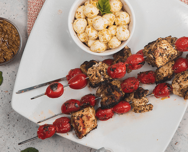 Grilled Chicken Skewers