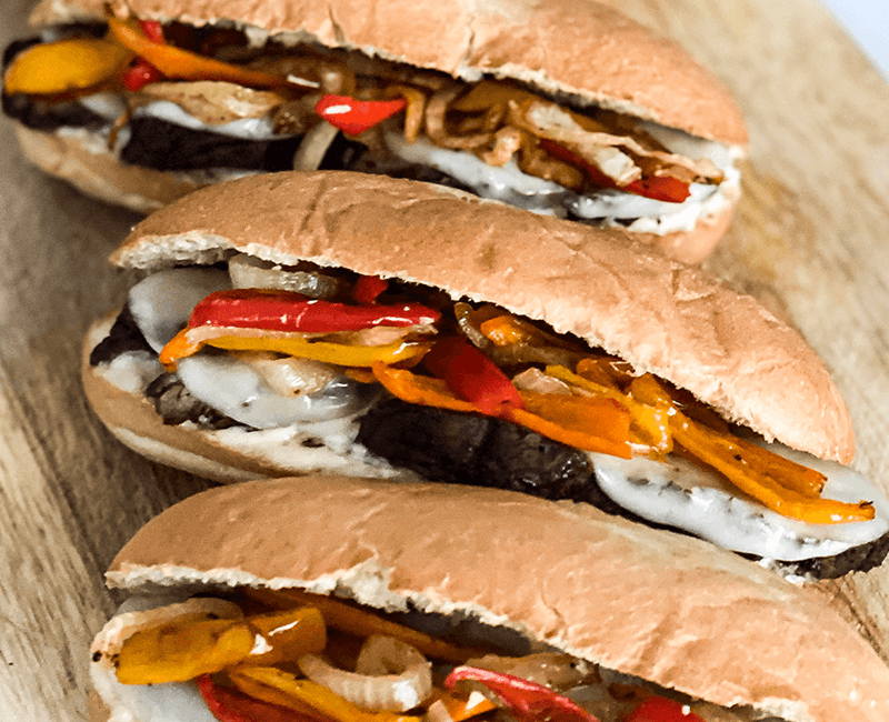 Pepper Steak Sandwiches