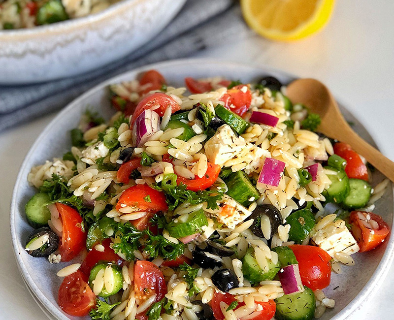 Mediterranean Orzo Salad