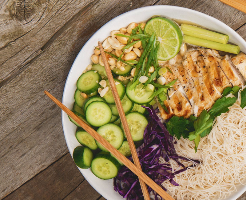 Coconut Cucumber Bowl