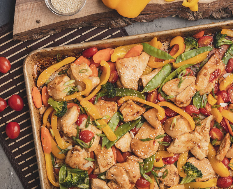 Sheet Pan Stir Fry