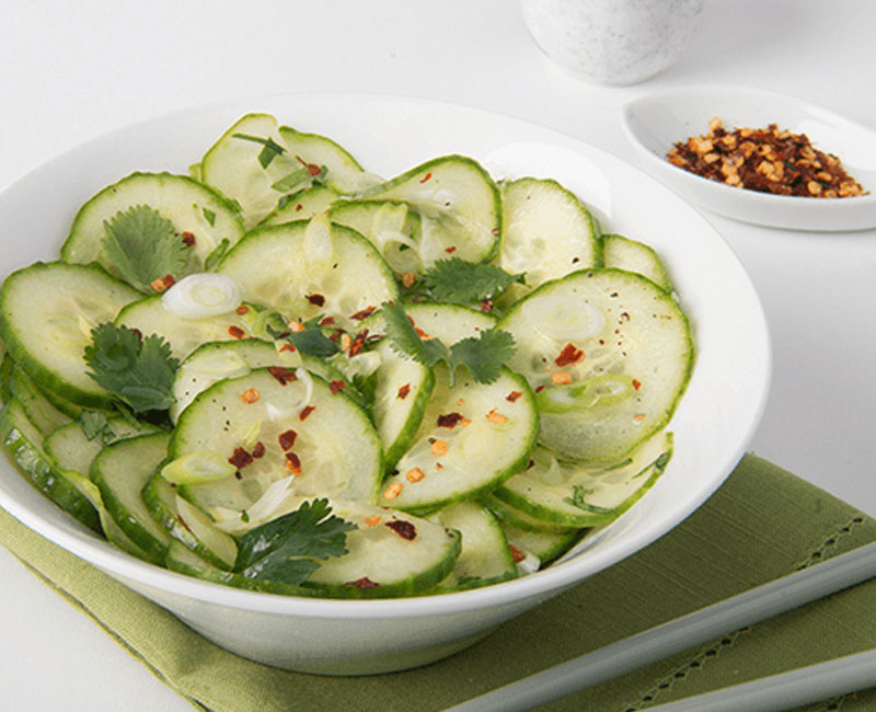 Spicy Asian Cucumber Salad