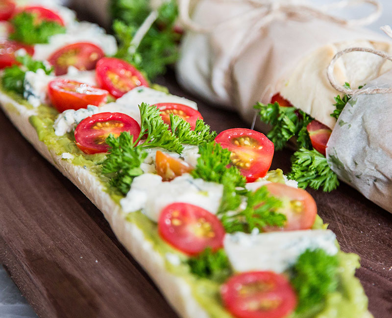 Avocado Tomato Baguette