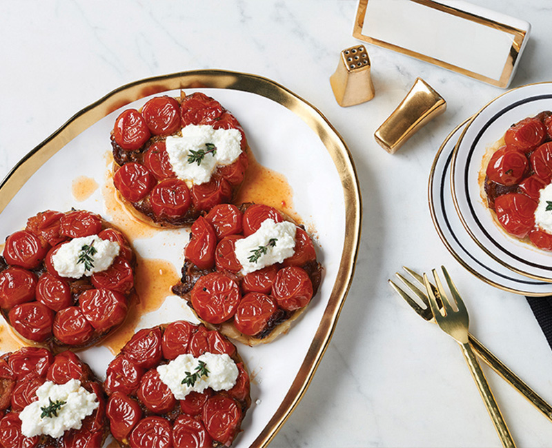 Azuca Cherry Tomato Tarte Tatin