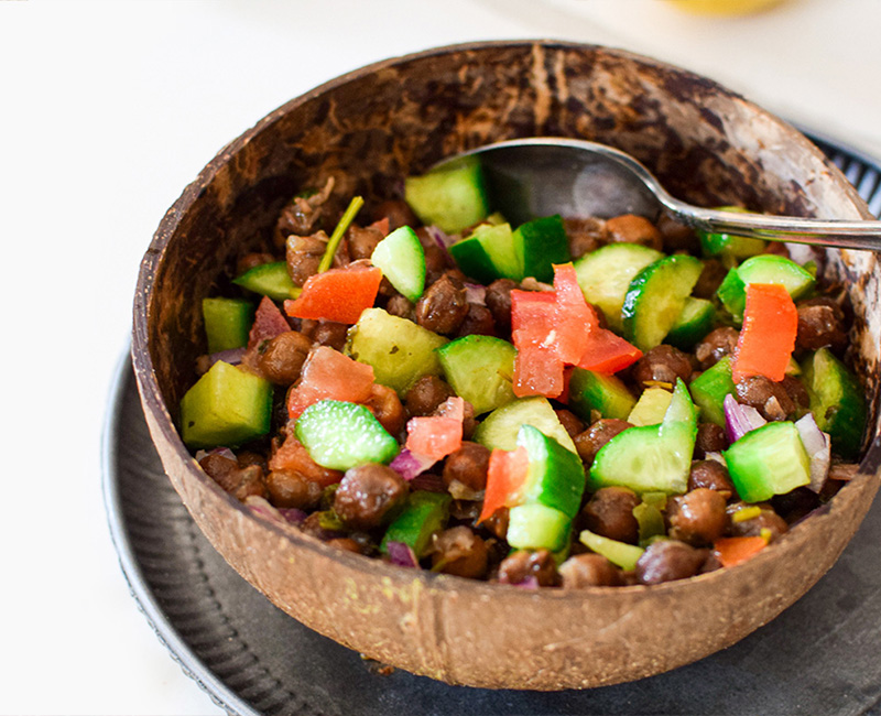 Black gram and Cucumber Salad