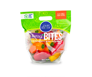 Aurora Bites Mini Peppers 8 oz Bag