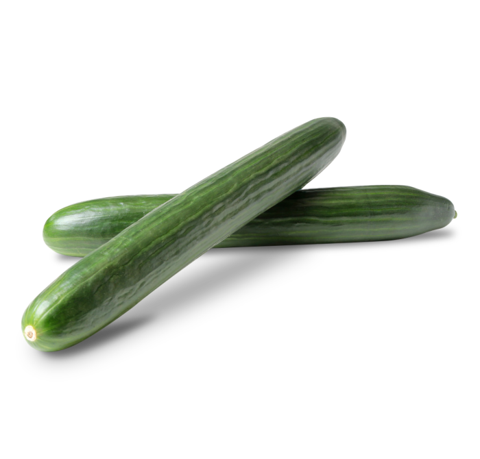 Two bulk Pure Flavor Long English cucumbers