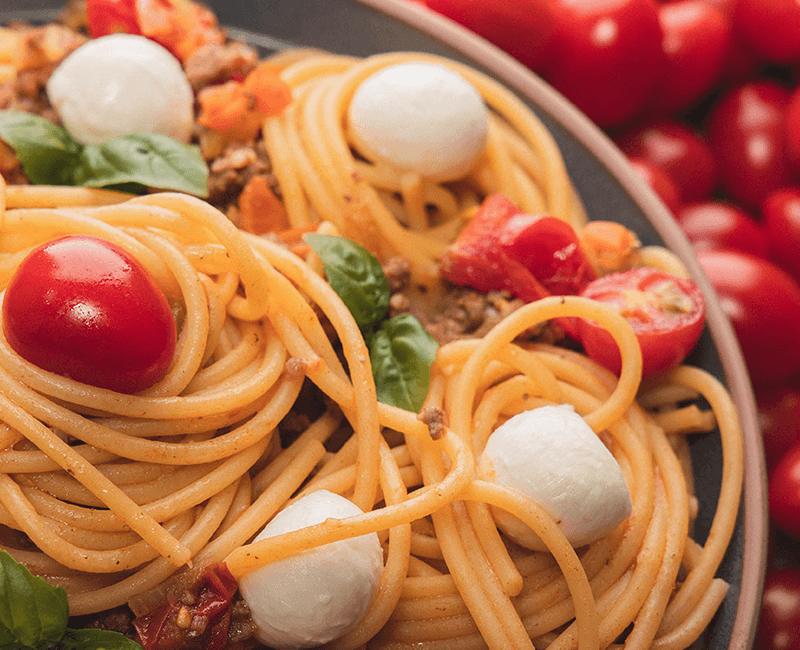 Bolognese Spaghetti Nests