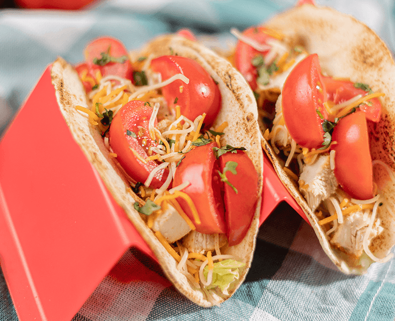 Chicken Tomato Tacos