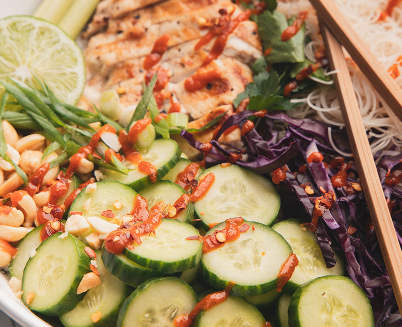 Coconut Cucumber Bowl