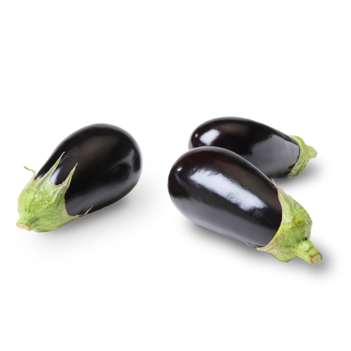 Bulk Pure Flavor Purple Baby Eggplant
