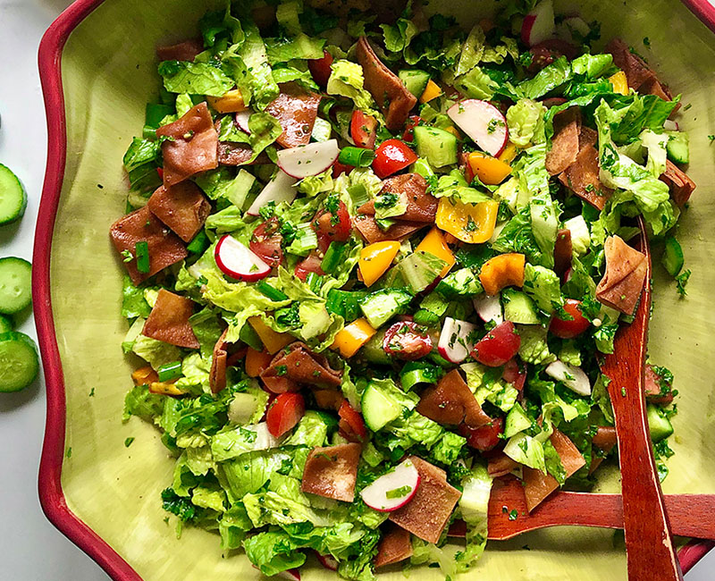 Fresh Fattoush Salad