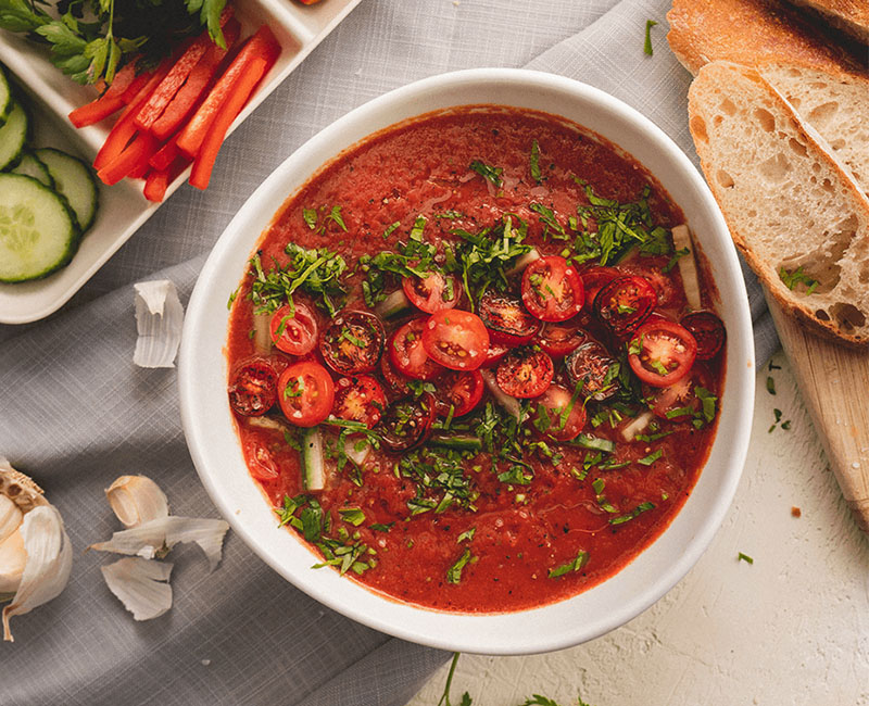 Fresh Tomato Gazpacho