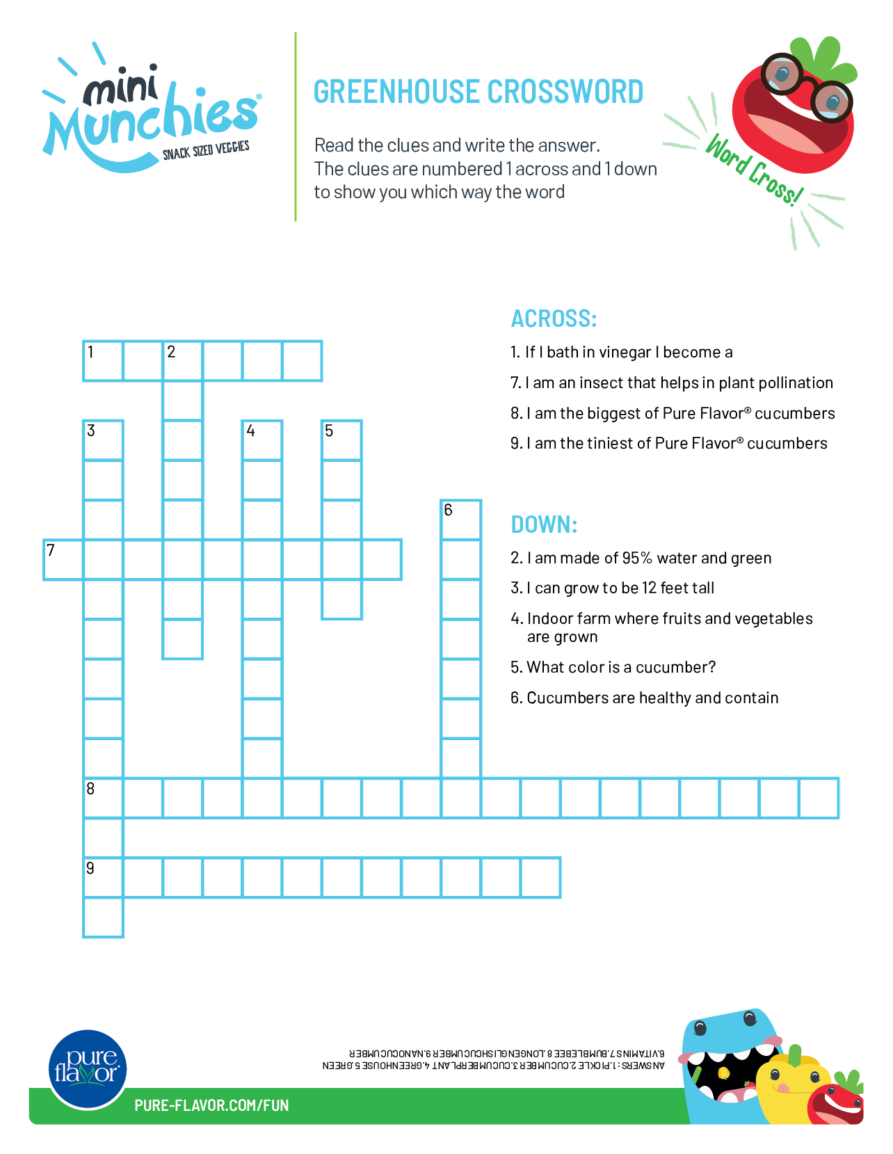 Greenhouse Crossword