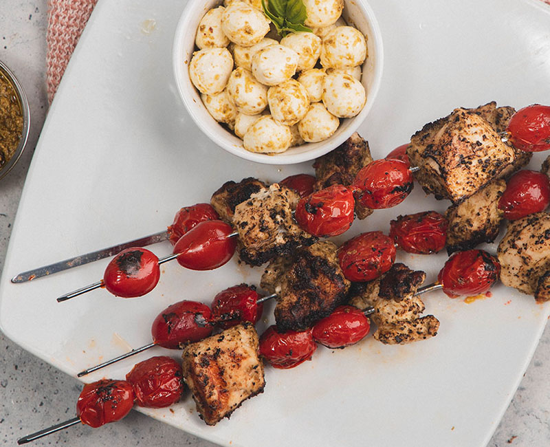 Grilled Chicken Skewers