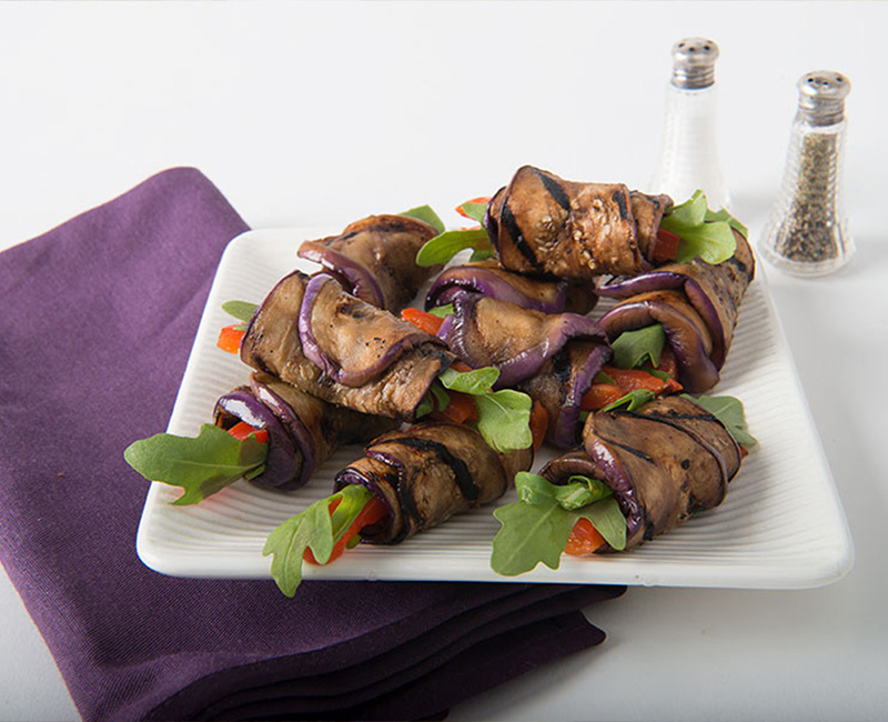Grilled Eggplant Rolls