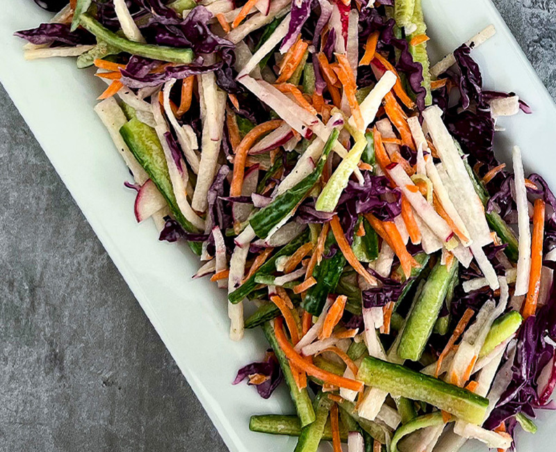 Pickled Veggie Slaw