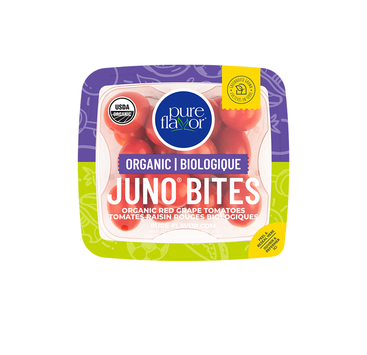 Organic Juno Bites Red Grape Tomatoes