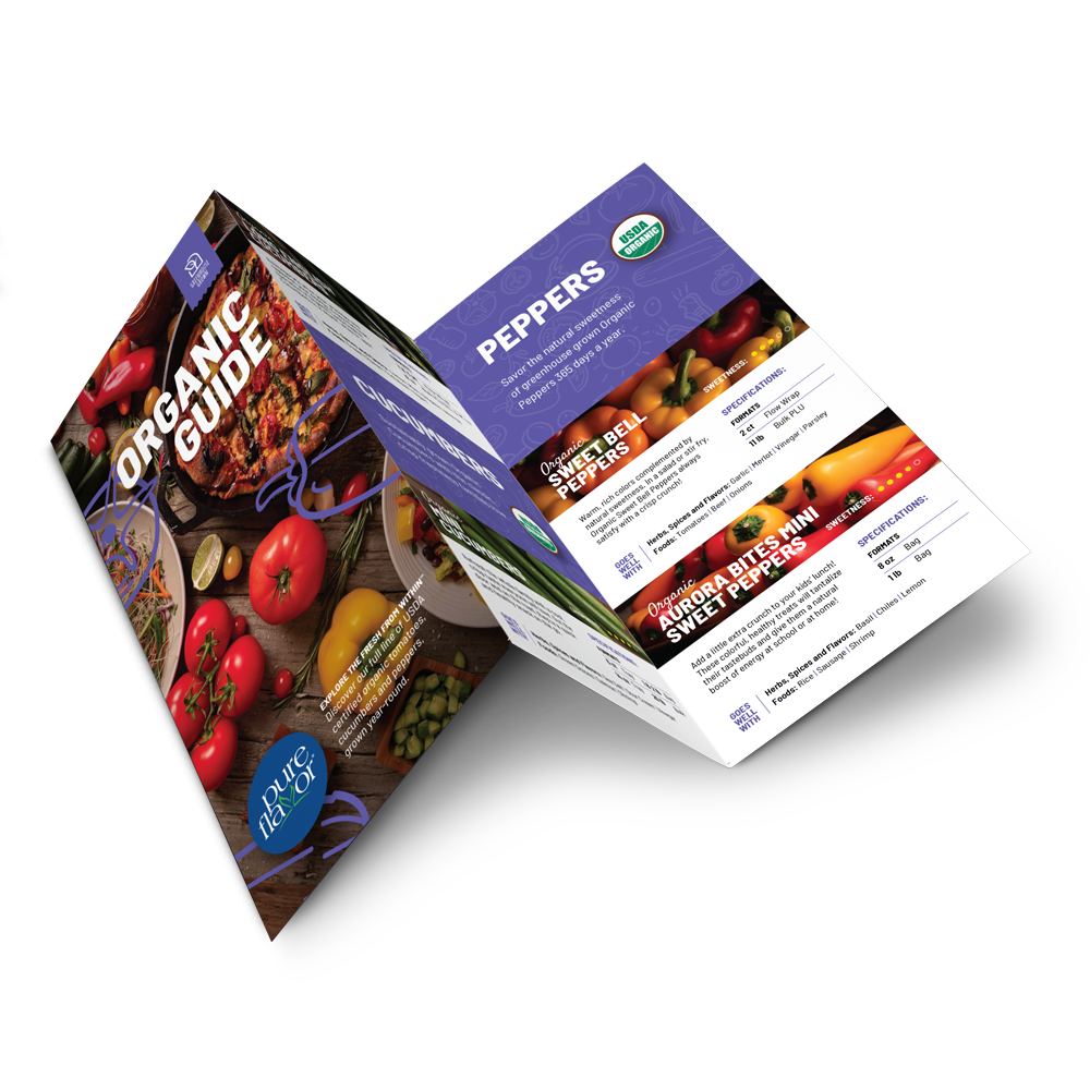The Pure Flavor® Organics Brochure