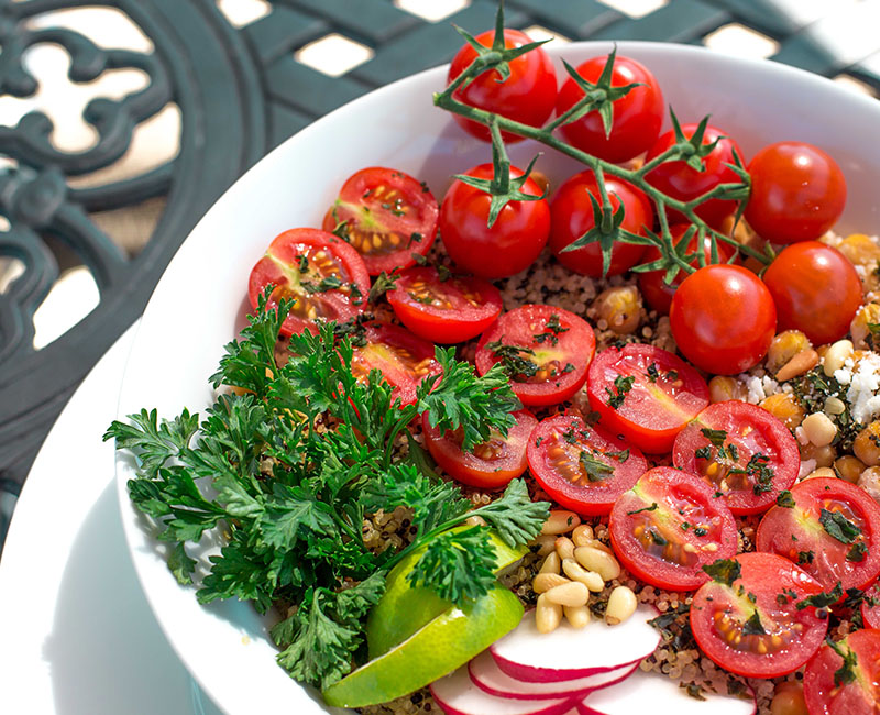 Tomato Quinoa Salad