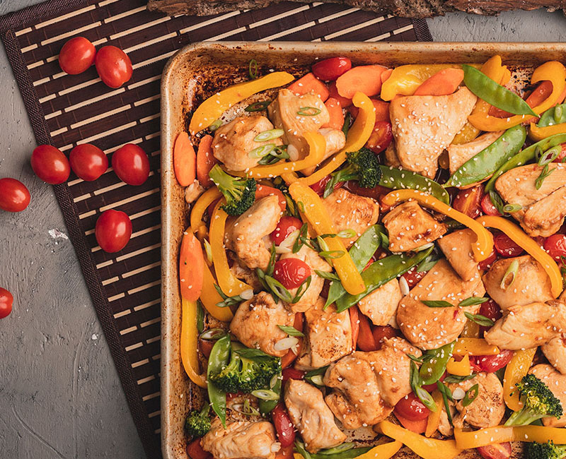 Sheet Pan Stir Fry