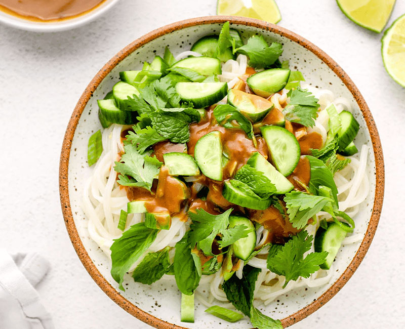 Summer Roll in a Bowl