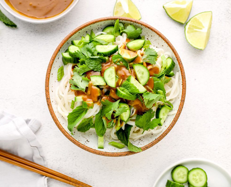 Summer Roll in a Bowl