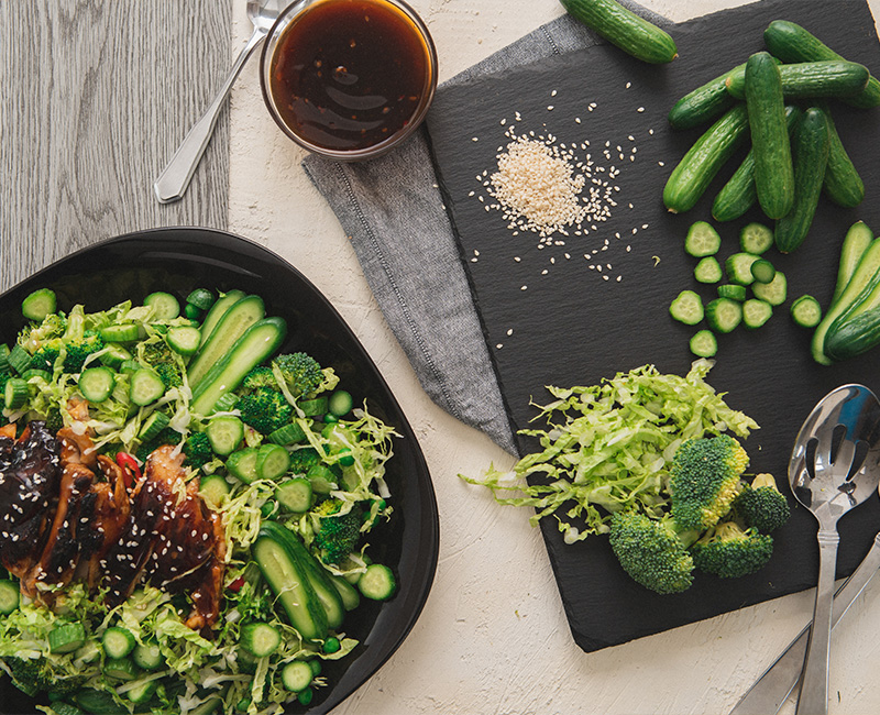 Teriyaki Chicken Salad