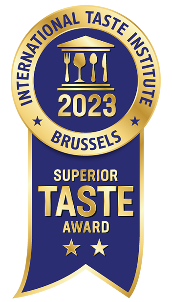 International taste institute, Brussels 2023 superior taste award.