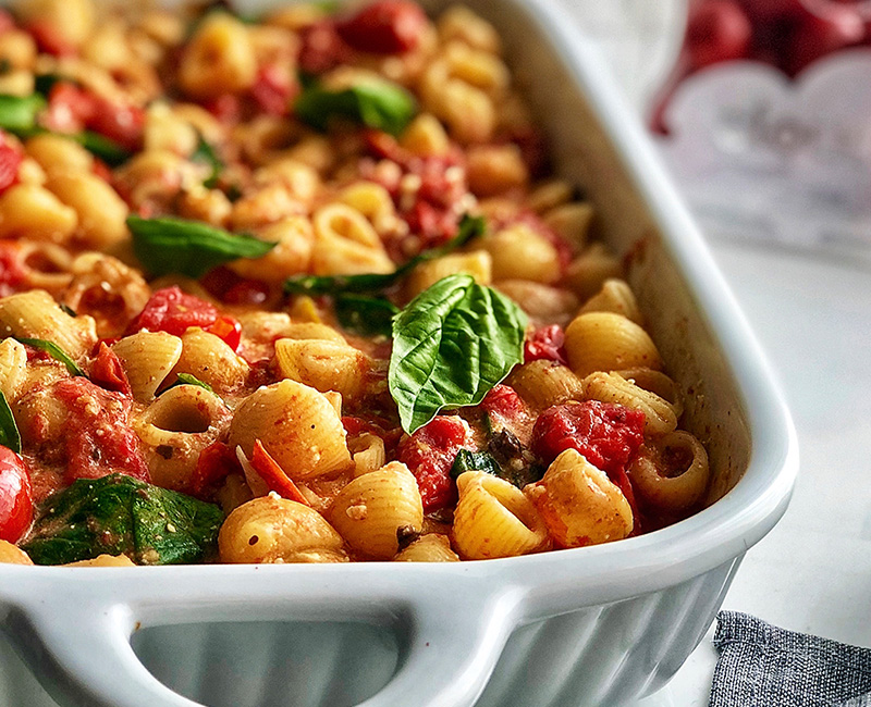 Tomato Feta Pasta