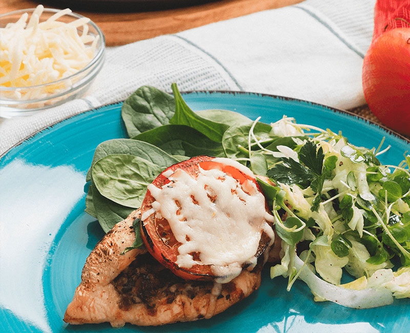 Tomato & Spinach Chicken