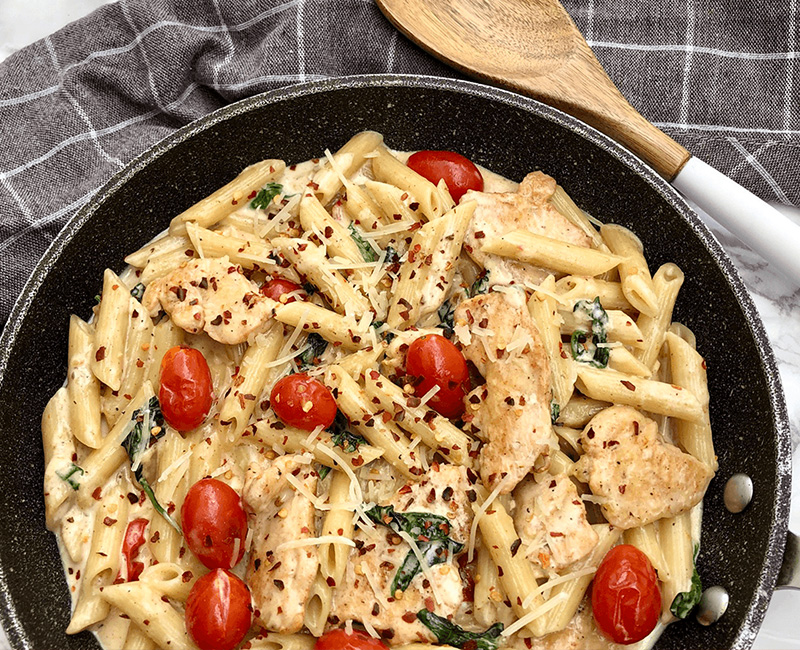 Tuscan Chicken Pasta