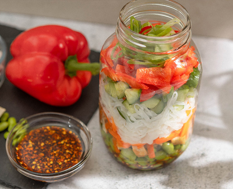 Vietnamese Salad Jar