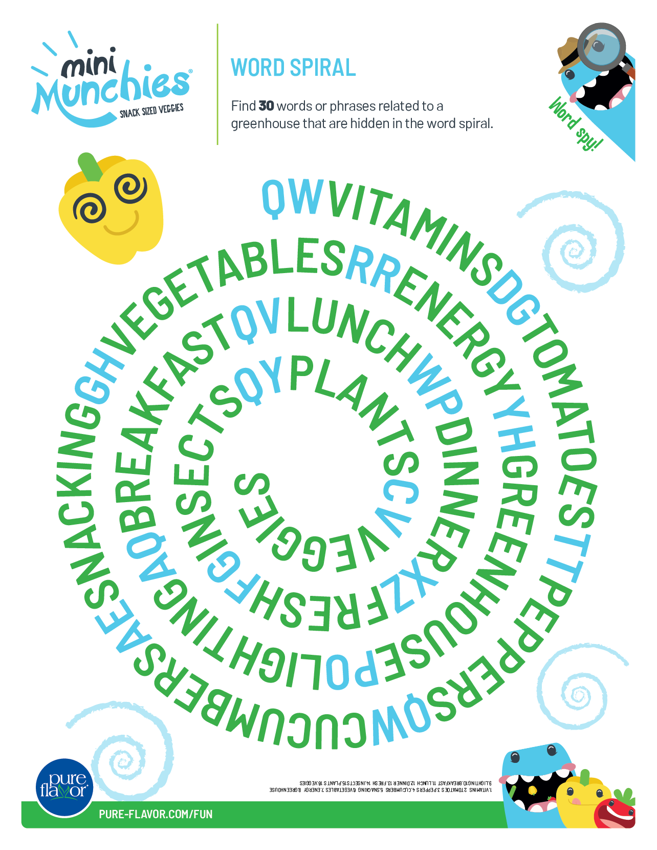 Word Spiral