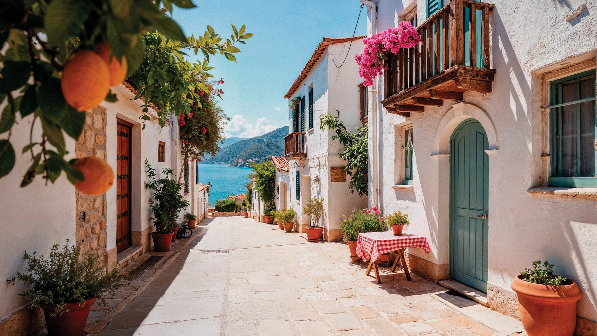 Mediterranean Town