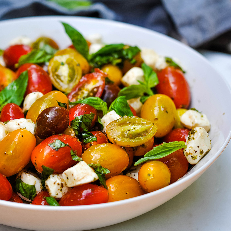 Sangria Tomato Caprese Salad recipe