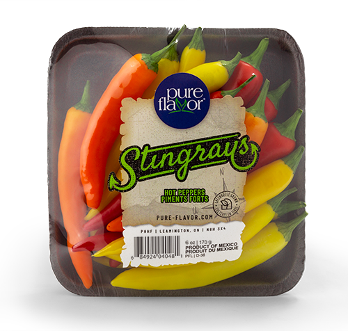 Pure Flavor 6 oz Stingrays Hot Thai Chili Peppers